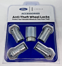 NEW Genuine OEM Ford Wheel Locks Chrome Plated Exposed Lugs EK4Z-1A043-A picture