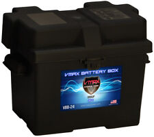 VMAX Group 24 Universal Battery Box with strap, heavy duty marine battery box picture
