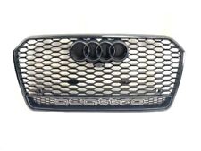 Fits Audi A7 S7 RS7 Style 2016-2018 Front Honeycomb Mesh Grill Grille W/ Quattro picture