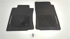 New OEM genuine Toyota Tacoma 2005-2011 Rubber All Weather Floor Mats Front Pair picture
