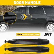 2x Exterior Door Rear Handle LH or Sliding RH Dr Primed For Toyota Sienna 04-10 picture