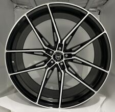 4 HP1 19 inch STAGGERED Black Rims fits BMW 1 SERIES M COUPE 12 picture