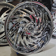 26 AMANI FORGED W TIRES  Box Chevy Impala Caprice Cutlass Chevelle IN STOCK NOW picture
