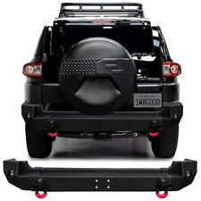 Vijay For 2007-2014 Toyota FJ Cruiser Rear Bumper With LED Lights&D-Rings picture