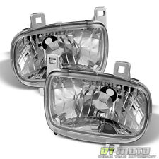 1993-1997 Mazda RX-7 RX7 JDM Crystal Chrome Headlights Headlamps Pair Left+Right picture