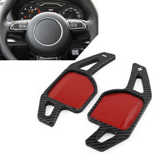 Steering Wheel Paddle Shifter Extension For Audi A3/4/5/6/7 Q3/5/7 TT TTS Black picture