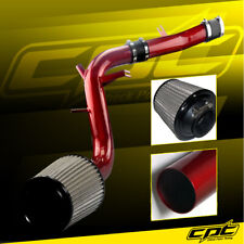 For 13-17 Veloster Turbo 1.6L 4cyl Red Cold Air Intake + Black Filter Cover picture