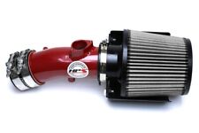 HPS Red Shortram Air Intake Heat Shield w/Filter For 12-13 Mazda 3 2.0 Skyactiv picture