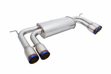 Megan Racing Burnt Rolled Tips Supremo Axle-Back Exhaust For BMW X6 M 10 - 14 picture
