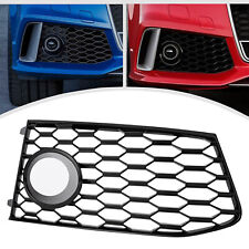 For Audi RS7 2014-2018 Right Side Bumper Fog Lights Lamps Frame Grille Cover picture