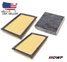 COMBO 2x ENGINE AIR FILTER + CHARCOAL CABIN AIR FILTER FOR LEXUS LS460 LS600h picture