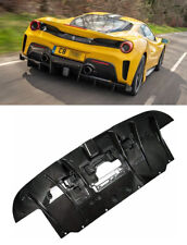 Carbon Fiber Rear Bumper Diffuser Spoiler Rear Air Dam Made for Ferrari 488 GTB picture