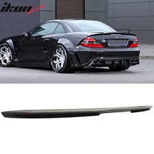 Fits 03-11 Benz R230 SL-Class AMG Style Rear Trunk Spoiler Painted #040 Black picture