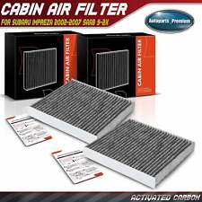 2x Activated Carbon Cabin Air Filter for Subaru Impreza 02-07 Saab 9-2X 05-06 picture