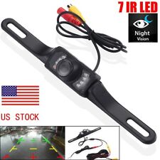 Car Rear View Backup Camera Parking Reverse Back Up Camera  Waterproof CMOS 7LED picture