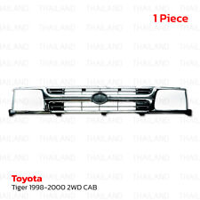 Chrome Front Grille Grill Fits Toyota Hilux Tiger MK5 Truck Pick Up 1998 - 2000 picture