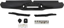 Rear Step Bumper Black Full Assy W/Hitch Bracket Pad For 1993-1998 T100 Pickup picture
