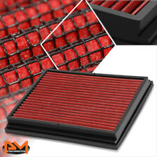For 02-09 Audi A4 Quattro/S4 Reusable Multilayer Hi-Flow Air Filter Panel Red picture