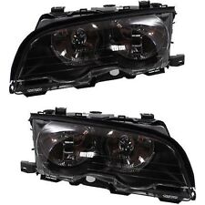 Headlight Headlamp Left & Right Pair Set NEW for BMW 3 Series (E46) picture