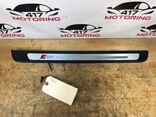 2016 Audi RS7 Front RH Right Side Illuminated Door Sill A7 S7 C7 OEM 1350 picture