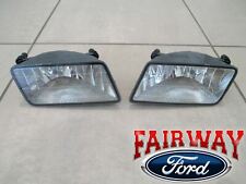 06 thru 10 Mercury Mountaineer OEM Ford Fog Driving Lamps Lights with Bulbs PAIR picture