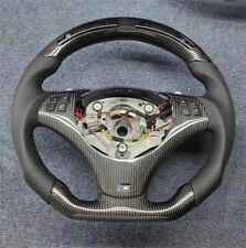 Real Carbon Fiber  Steering Wheel w/ LED Paddle Shifters - BMW E90 E92 E93 M3 picture