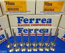 Ferrea 5000 Valves Set Flat Honda Prelude 2.2L DOHC VTEC H22 H22A H22A1 H22A4 picture
