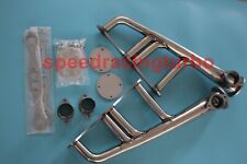 STAINLESS STEEL LAKE STYLE HEADERS FOR SBC 265-400 V8 CHEVY,HOT ROD,STREET,RAT 1 picture
