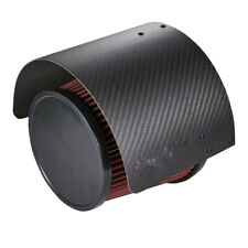 Air Intake Filter Heat Shield Cover+3'' Air Filter For Racing Car 2.5
