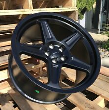 20 Matte Black Demon Style Wheels 20x9.5 / 20x10.5 Fit Dodge Charger Challenger picture