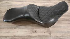 Saddleman Explorer 2 Up Diamond Stitched Seat for Harley Davidson Softail picture