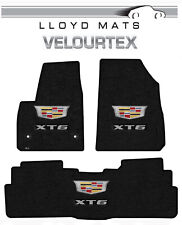 2020 -2023 Cadillac XT6 Black Lloyd Velourtex Frt 2nd Floor Mats Cadillac Logo picture