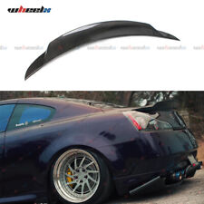 Carbon Fiber For Infiniti G37 Q60 Coupe 08-13 Duckbill Trunk Spoiler Wing Lip picture