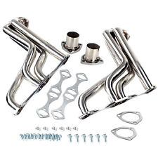 H60054BK Stainless Steel Fat Fenderwell Headers for 1935-1948 SBC Chevy 283-35s6 picture
