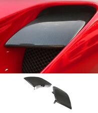 Real Carbon Fiber Side Fender Vent Air Intake Covers For Ferrari 488 GTB Spider picture