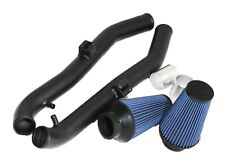 For 09-20 370Z/09-13 G37 3.7L V6 Dual Cold Air Black Intake Kit+Blue Air Filter picture