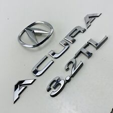 1999-2003 Acura 3.2TL Emblem Logo Letters Symbol Badge Rear Chrome Set OEM F59 picture