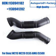 1Pair Left+Right Air Intake Hoses For Mercedes Benz W215 W220 CL55 AMG CL500 picture