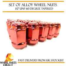 Alloy Wheel Nuts Red (20) 1/2