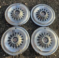 1965 65  FORD FAIRLANE 500 HUBCAPS WHEEL COVERS ANTIQUE VINTAGE SET OF 4 picture