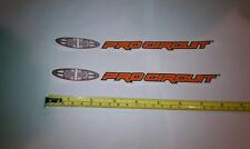 Pro Circuit Exhaust Decals Genuine Factory Stickers cr kx yz rm rmz yzf crf kxf picture