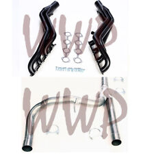 Long Tube Exhaust Header System& Y-Pipe Kit 04-08 Ford F150 4.6L Truck, 4WD Only picture