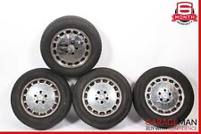 79-91 Mercedes W126 420SEL Complete Factory Wheel Tire Rim Set 6.5Jx15H2 ET21.5 picture