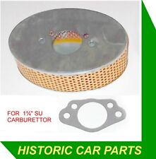 1 AIR FILTER & GASKET for 1¾” SU HS6 Carburettors on Triumph TR4A 2138 1965-67 picture
