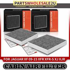 Set of 2 Activated Carbon Cabin Air Filter for Jaguar XF XFR XFR-S XJ XJR XJR575 picture