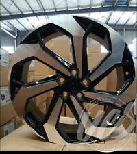 NEW 22 BLACK MACHINED TOURING STYLE WHEEL RIM FOR HONDA ACCORD (ONE WHEEL) picture
