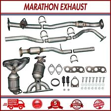 Four Piece Exhaust Set For 2007-2009 Mitsubishi Outlander 3.0L Front Wheel Drive picture