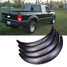 For Ford Ranger Black Fender Flares Extra Wide Flexible Wheel Arch Body Kit 4PCS picture