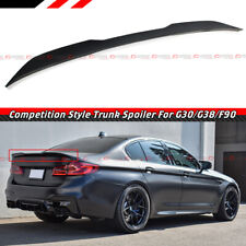 FOR 2017-2023 BMW G30 520d 530i 540i F90 M5 PRO STYLE GLOSSY BLACK TRUNK SPOILER picture