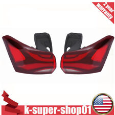 1Pair For Chevrolet Equinox 2022-2023 Outer Rear LED Tail Lights Stop Lamps 2pcs picture